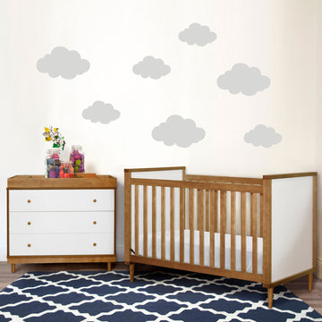 Adesivo Decorativo de Parede CÉU DE NUVENS